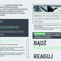 Ulotka: Bezpieczne wakacje Twojego dziecka