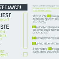 Ulotka: Wakacje bez alkoholu (dla sprzedawców)