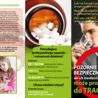 Ulotka: Profilaktyka stosowania ogólnodostępnych środków psychoaktywnych