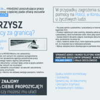 Ulotka: Praca sezonowa