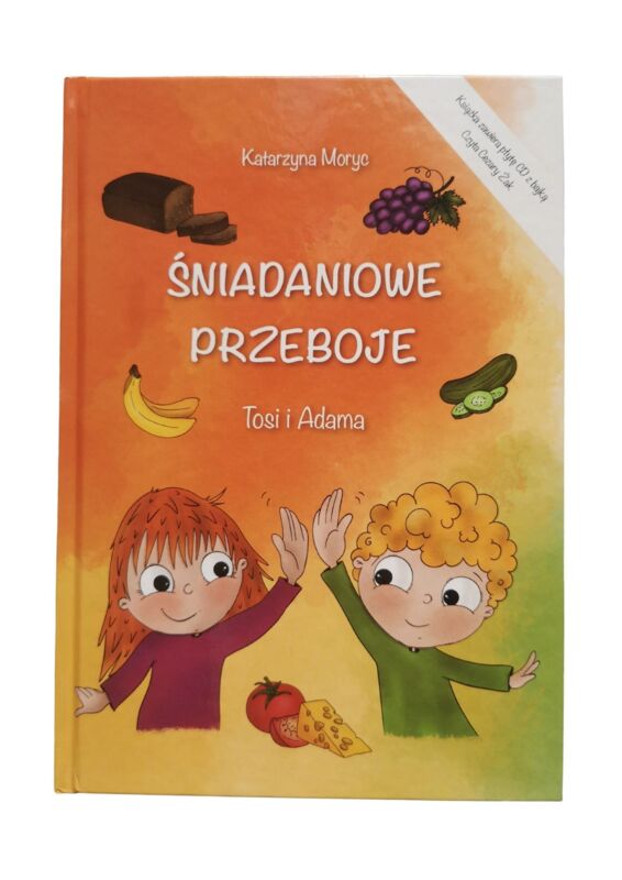 Książka Śniadaniowe Przeboje Tosi i Adama + CD z Audiobookiem
