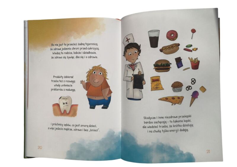 Książka Śniadaniowe Przeboje Tosi i Adama + CD z Audiobookiem