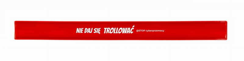 Opaska Odblaskowa Stop Cyberprzemocy