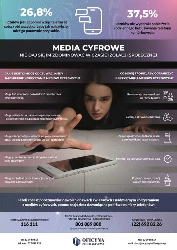 Plakat: Media Cyfrowe (Młodzież)