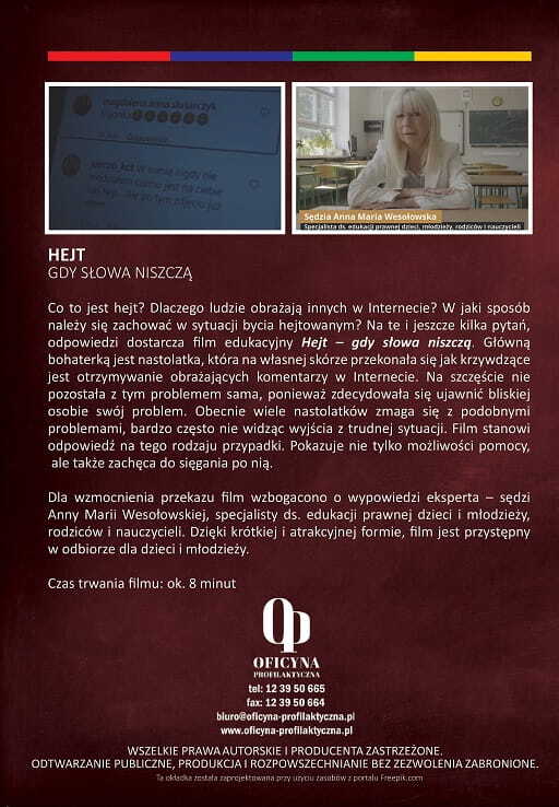 Film: Hejt - gdy słowa niszczą