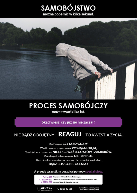 Plakaty: Samobójstwo (Pedagodzy)