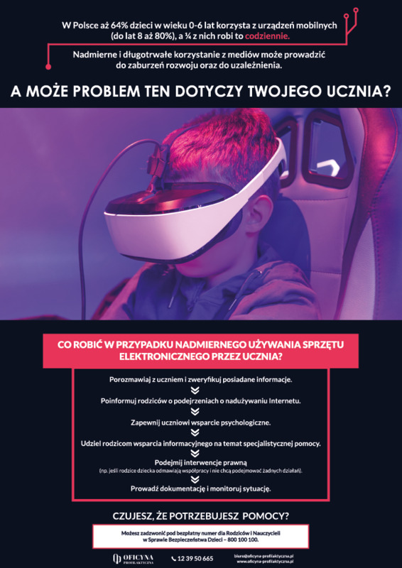 Plakat: Media (Pedagodzy)